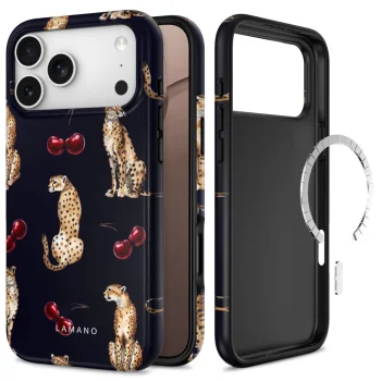 Чехол Tech-Protect Lamano MagSafe для iPhone 18 Pro Max / 17 Pro Max, Black and Brown