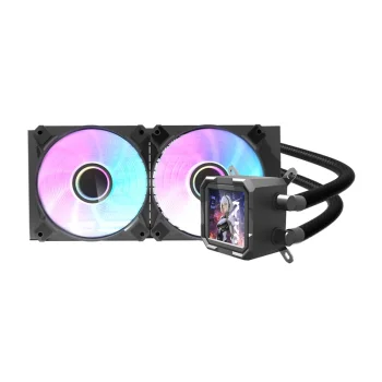 Система водяного охлаждения Darkflash DV240S CPU, 240 мм, IPS LCD, Black