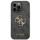 Guess 4G Big Metal Logo Case for iPhone 14 Pro, Gray