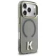 Karl Lagerfeld IML K Head Logo MagSafe vāciņš iPhone 17 Pro, melns
