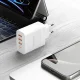 Сетевое зарядное устройство Dudao A5HEU 3x USB-A 1x USB-C PD 20W - белое