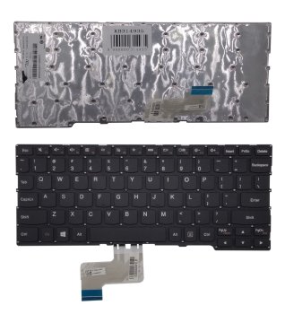 Lenovo Yoga 300-11 tastatūra, US izkārtojums, melna