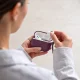Чехол Tech-Protect Silicone Hook для Apple AirPods 3, бордовый