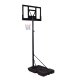 Movepro brīvi stāvošs basketbola grozs ar regulējamu augstumu līdz 305 cm