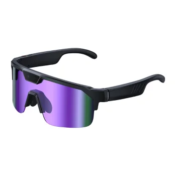 Zeblaze Q01 viedās sporta saulesbrilles ar kameru un AI, Purple
