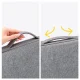 Wozinsky WTNP-14G 13-14\" Laptop Bag with Retractable Handle - Gray