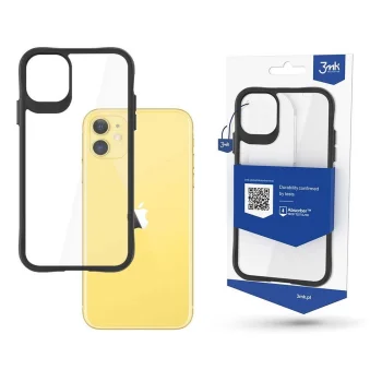 Apple iPhone 11 6.1'' 3MK Clear Satin Armor+ Case Cover, Transparent | Чехол Кейс Бампер Обложка...