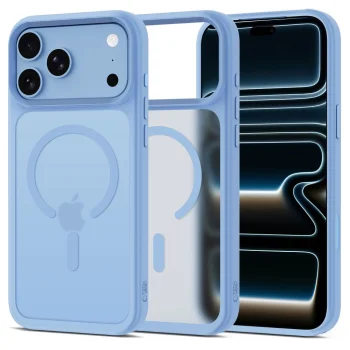 Чехол Tech-Protect Magmat Magsafe CC для iPhone 18 Pro / 17 Pro, светло-синий