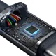 Baseus Crystal Shine USB Type C to USB Type C Data Charging Cable 100W, 2m, Black | Провод для Зарядки...