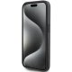 Karl Lagerfeld iPhone 15 Pro Case Saffiano Cardslot Karl&Choupette, Black