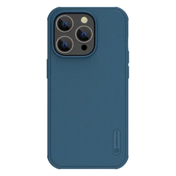 Магнитный чехол Nillkin Super Frosted Shield Pro для iPhone 14 Pro Max с MagSafe, синий
