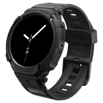 Ремешок Spigen Rugged Armor Pro для Samsung Galaxy Watch 8 44mm, Matte Black