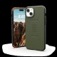 Apple iPhone 15 Plus 6.7\'\' UAG Civilian Magsafe Hard Case Cover, Olive