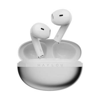 TWS Haylou X1 2023 ENC Bezvadu TWS Austiņas Ausis ar Uzlādes Kasti, Pelēks | Wireless Bluetooth Earphones Earbuds