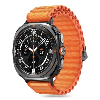 Ремешок Tech-Protect Weave Pro для Samsung Galaxy Watch Ultra (47 мм) - оранжевый
