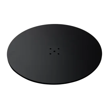 Friziera krēsla pamatne Gabbiano L010, apaļa, 50 cm, melna