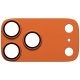 PanzerGlass Fender rūdītā stikla kameras lēcas aizsargs iPhone 17 Pro Max tālrunim – oranžs | Camera Glass...