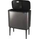 Atkritumu tvertne Brabantia Bo Touch Bin, 11 + 23 L, Platinum