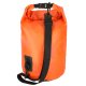 Waterproof Dry Bag Backpack for Hiking Camping Canoeing Traveling 15L, Orange