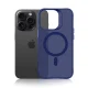 Чехол 3mk Smoke MagCase для iPhone 16 Pro Max, Синий полупрозрачный