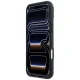 Чехол BMW M Blue Perfo Metal Logo MagSafe для iPhone 18 Pro / 17 Pro, серый