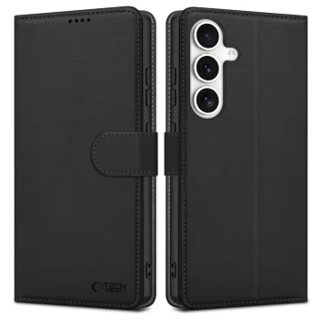 Чехол-книжка Tech-Protect Wallet для Samsung Galaxy S25, Черный