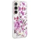 Guess Flower Collection жесткий чехол для Samsung Galaxy S23+ S916 Белый