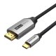 USB-C HDMI kabelis 2 m Vention CRBBH (melns) | to Cable 2m (Black)