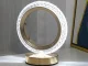 LED RGB galda naktslampiņa ar kristāla imitāciju, 18 cm