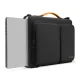 Tech-Protect Defender Laptop Bag 13-14\", Black and Orange