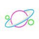 Planet Neon Sign LED Dimmable USB Wall Decor Light Forever Light FPNE05X, Multicolor