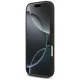 Чехол Guess 4G Strap Triangle Logo MagSafe для iPhone 17 Pro – черный