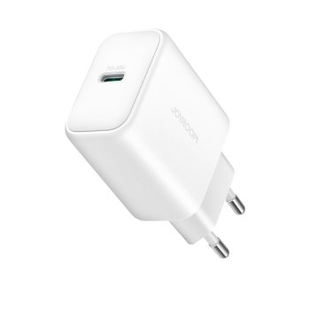 Joyroom JR-TCF24 USB-C PD 30W QC SFC сетевое зарядное устройство – белое