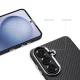 Чехол Tech-Protect Ion Carbon MagSafe для Samsung Galaxy S26, черно-серебристый