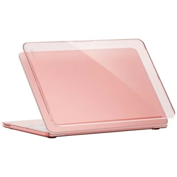 Защитный чехол Uniq Vero для MacBook Neo, Translucent Pink