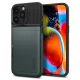 Apple iPhone 15 Pro Max 6.7\'\' Spigen Slim Armor Cs Case Cover, Abyss Green | Telefona Vāciņš Maciņš Apvalks...