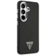 Чехол Guess Fixed Glitter Triangle MagSafe для Samsung Galaxy S26, черный