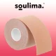 Soulima krūšu pacelšanas un atbalsta teips, bēšs, 5m