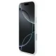 Чехол BMW M Silicon Horizontal Line MagSafe для iPhone Air, белый