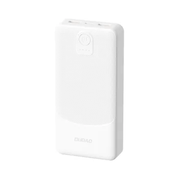 Dudao K10Pro Ārējais Akumulators 20000mAh 2xUSB 2.4A - Balts