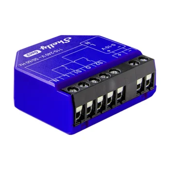 Viedais apgaismojuma kontrolieris Shelly 0/1-10V PM Gen3 WiFi/BLE