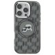 Karl Lagerfeld iPhone 16 Pro Case IML Monogram Karl & Choupette MagSafe, Black