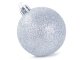 100 Pieces Christmas Tree Decoration Balls and Star Set, Silver