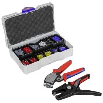 KNIPEX 97 90 14 Crimping Assortment with PreciStrip16 and Twistor16