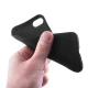 Samsung Galaxy A10 2019 (SM-A105F) Matte TPU Case Cover Shell, black - матовый чехол бампер