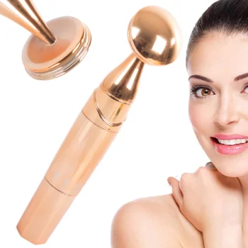 Elektriskais Vibrējošais Acu un Sejas Masažieris, Masāžas Aparāts | Electric Vibrating Eye and Face Massager