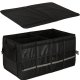 Large Car Trunk Organizer with Reflectors, 50L, Black