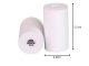 Thermal Paper for Mini Printers 55mm, 5 Rolls, White