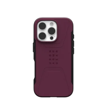 UAG Civilian Magsafe iPhone 16 Pro futrālis - Sarkans | Case Red