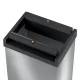 Atkritumu tvertne Hailo Big-Box Swing L 35 l, sudraba